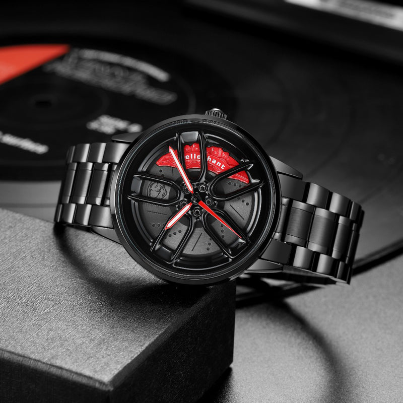 Dodge hellephant car wheel watch