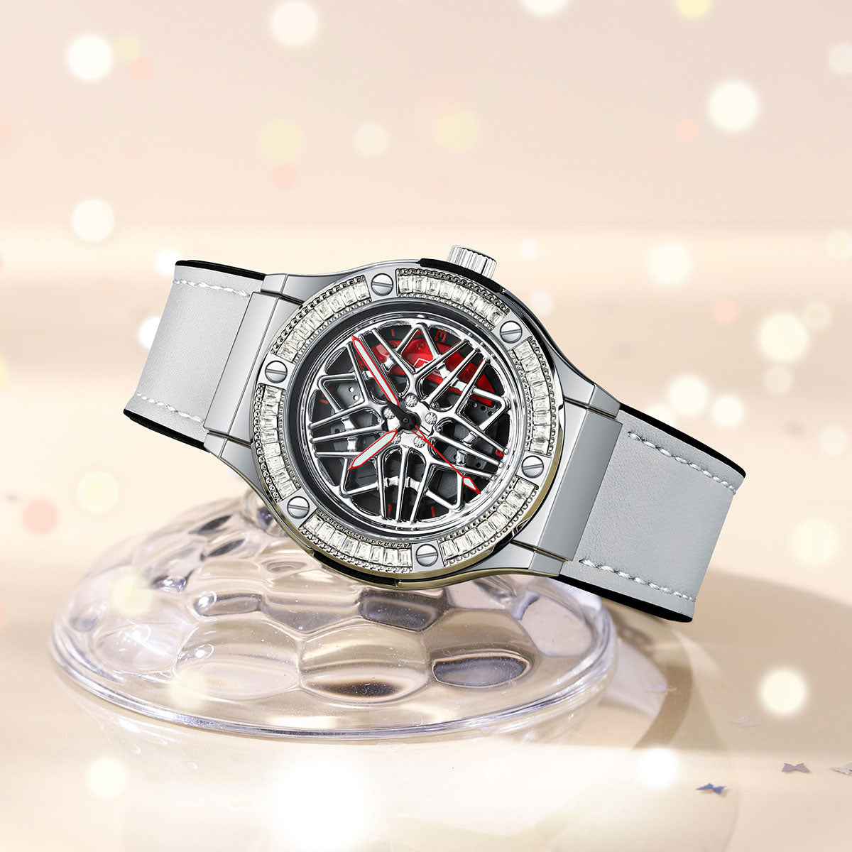 HMNWatch S6 Diamond women watch audi rs women rim watch audi rs women wheel watch