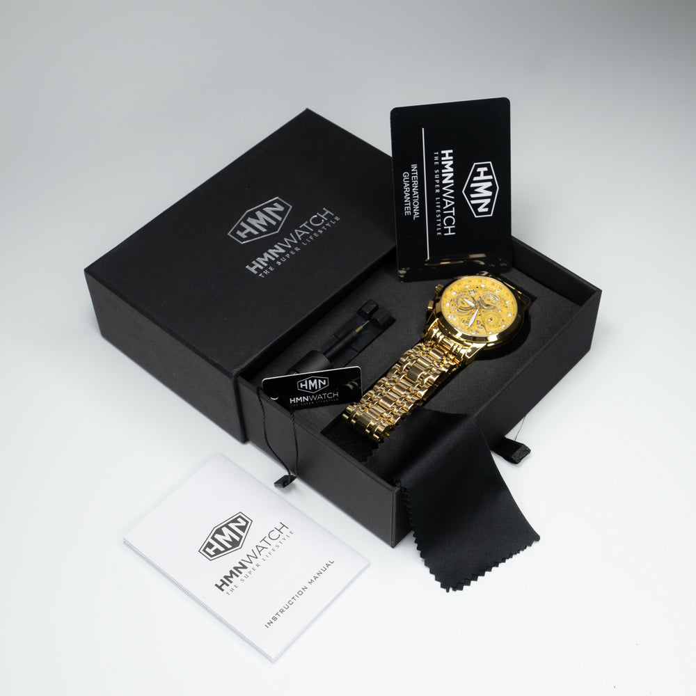 HMN Virgo Watch Gold