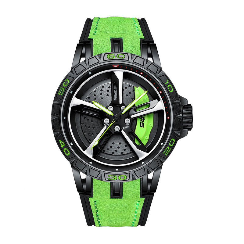 HMNWatch Bavaria RS7 Sporty Watch Audi rs7 rim watch leather strap