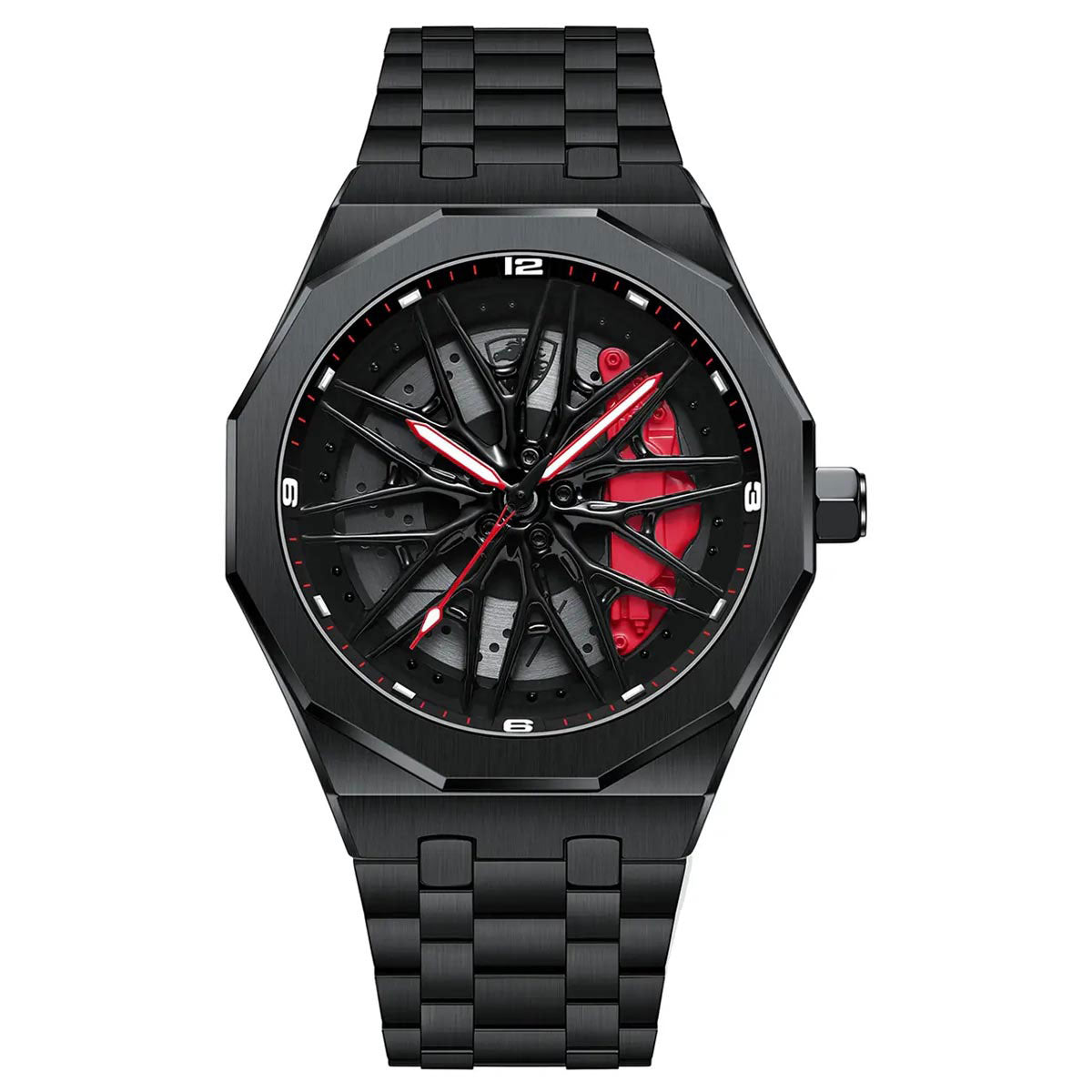 HMNWatch Boxster Coupe 992 Red rim watch