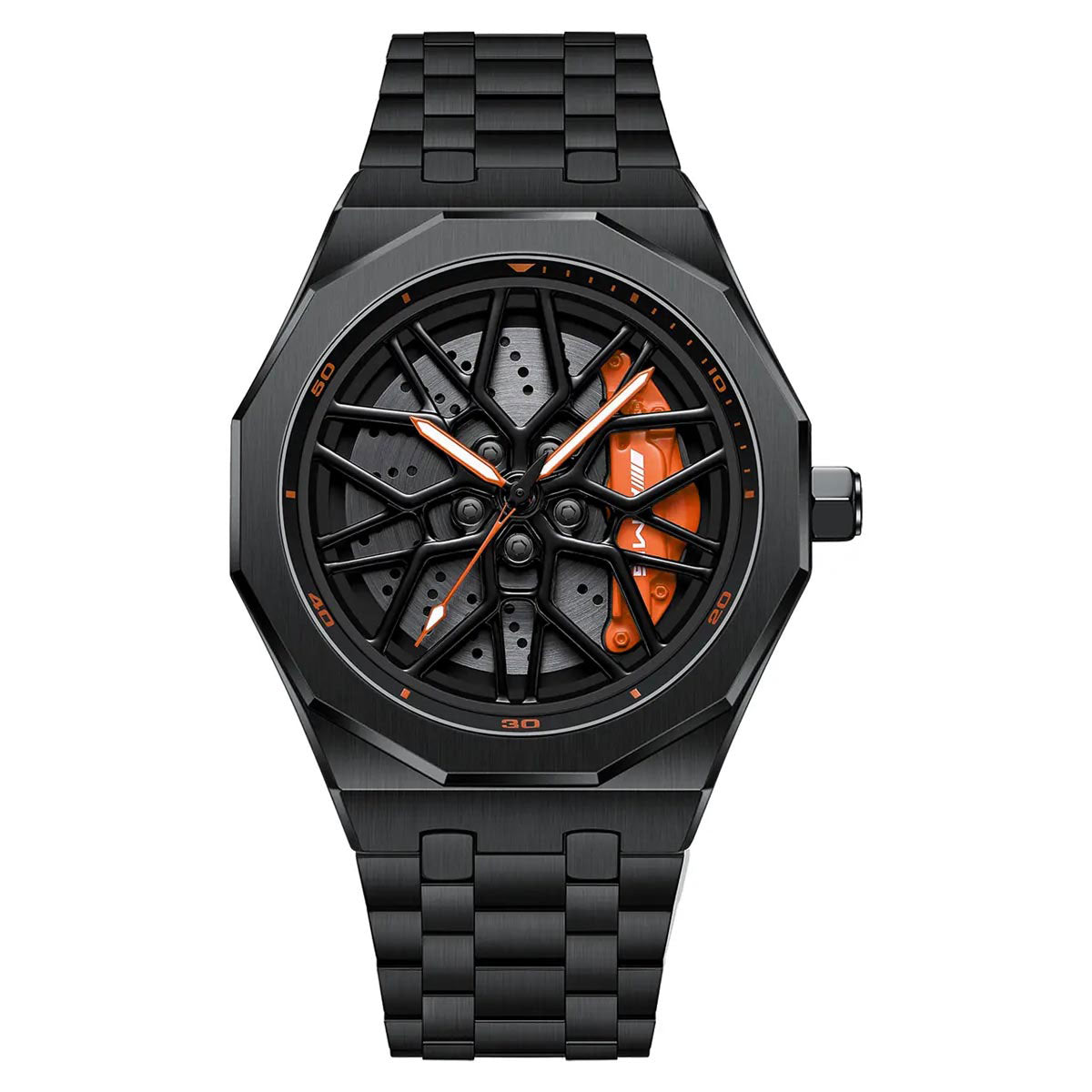 HMNWatch Petronas G55 Rim Watch Brushed steep strap