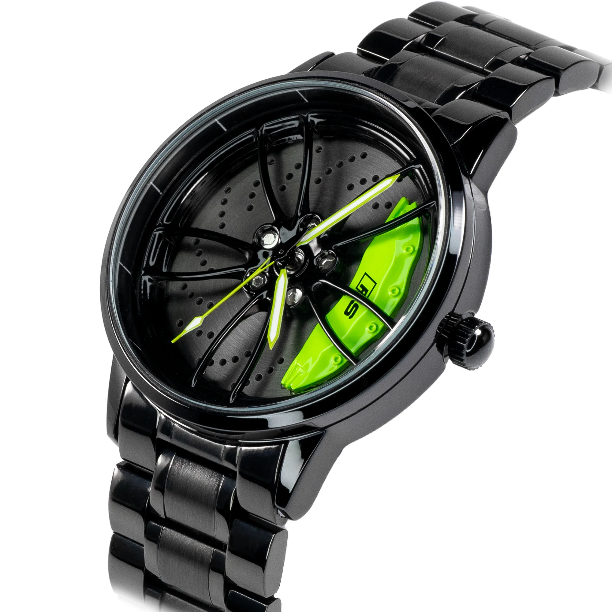 HMNWatch Bavaria rs6 audi rs6 rim watch audi rs6 wheel watch rs6 car rim watches