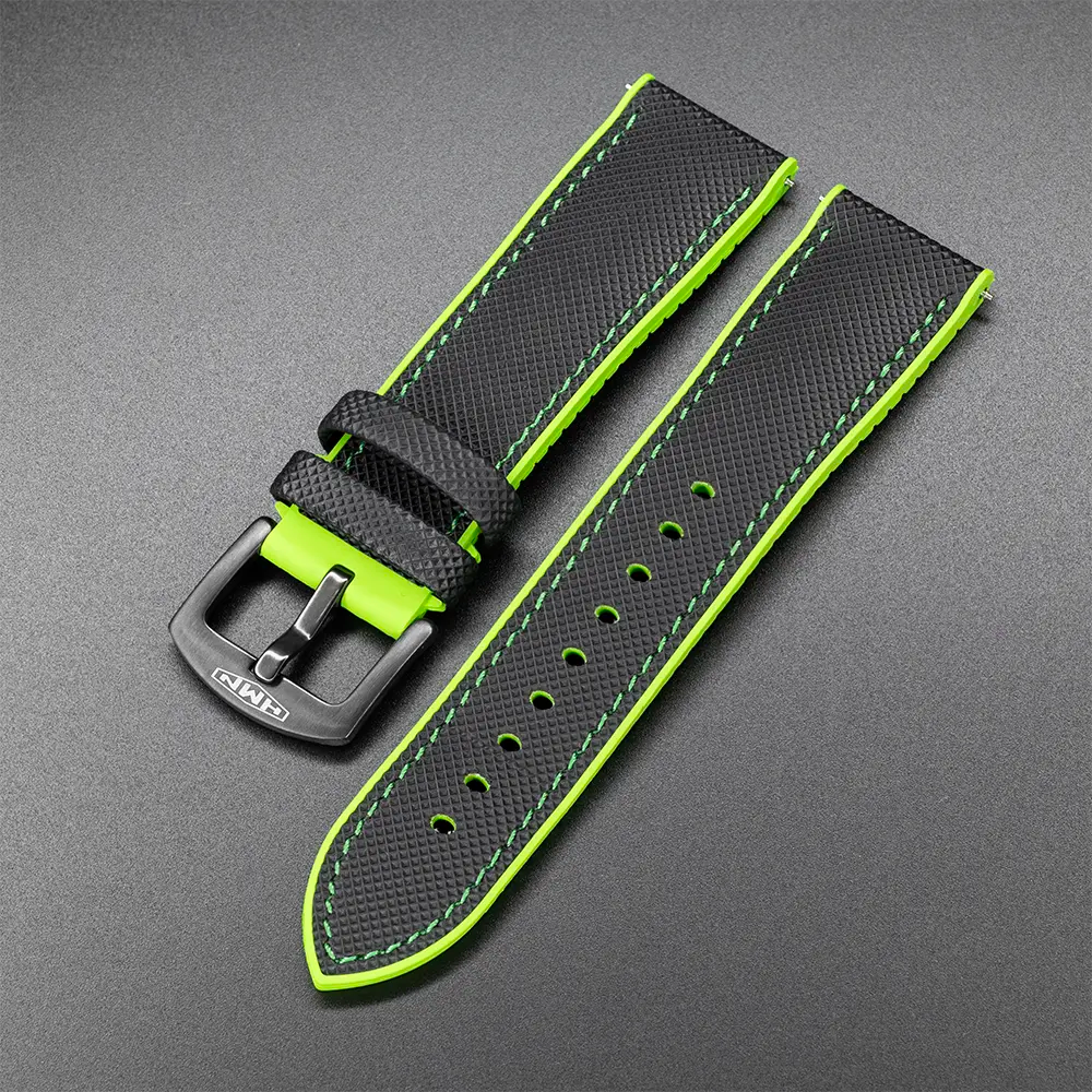 Premium rubber watch strap hotsell