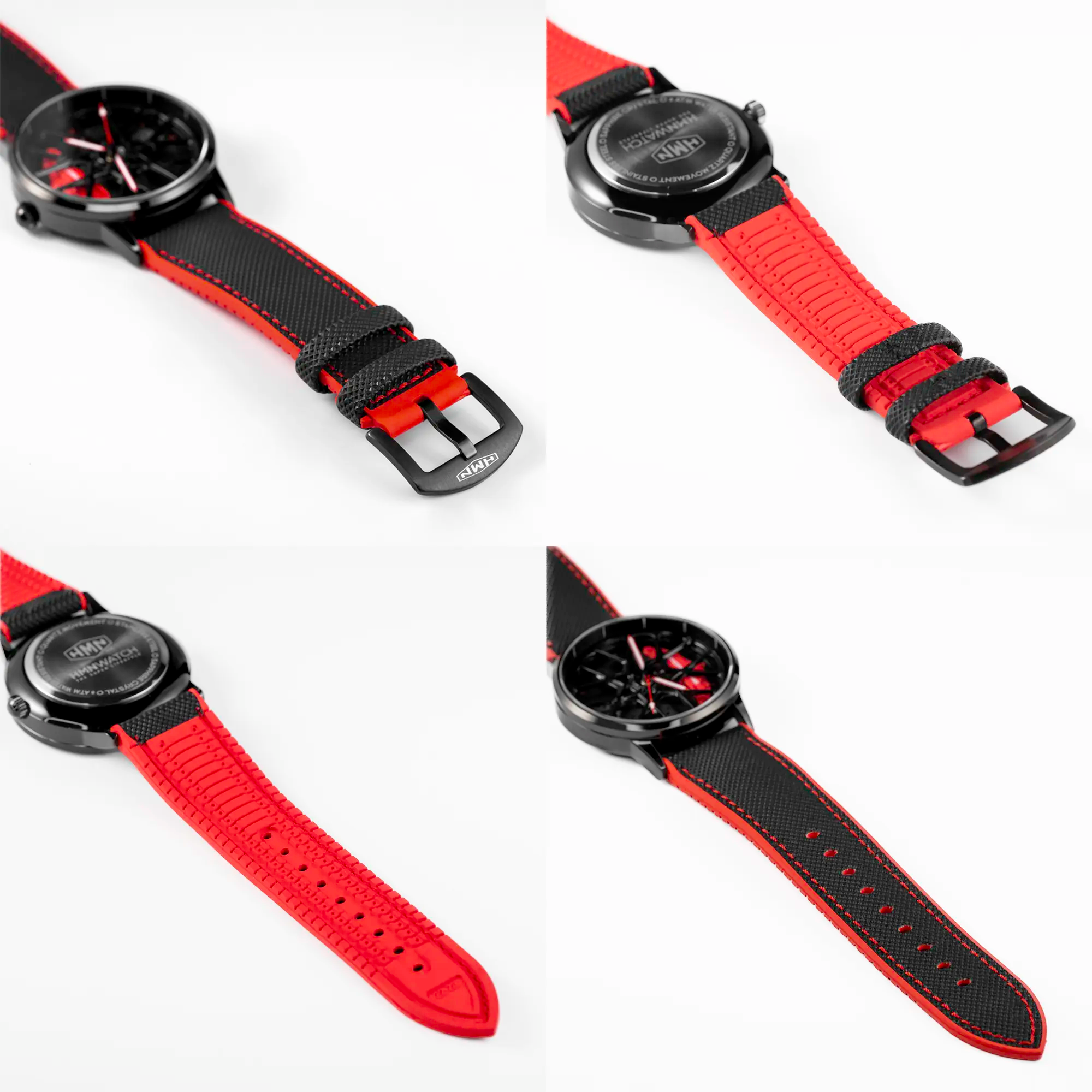 HMNWatch HMN Boxster Spyder 718 Watch Porsche rim watch Porsche wheel watch Porsche car rim watches Spyder RS Watch Porsche 718 Watch