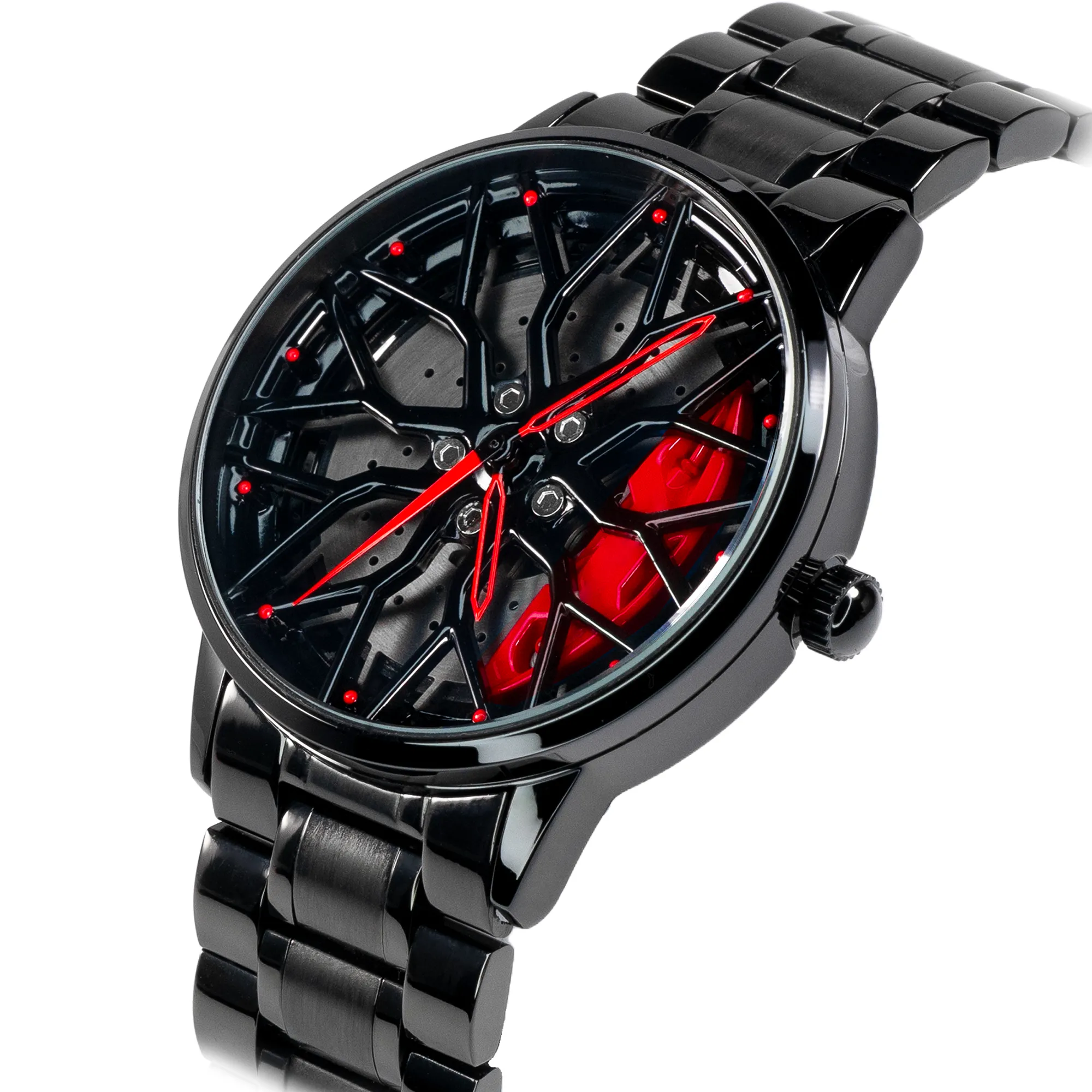 HMNWatch Petronas G63 non-spinning wheel watch Mercedes car rim watches AMG rim watches AMG wheel watches G63 non-spinning Rim watches