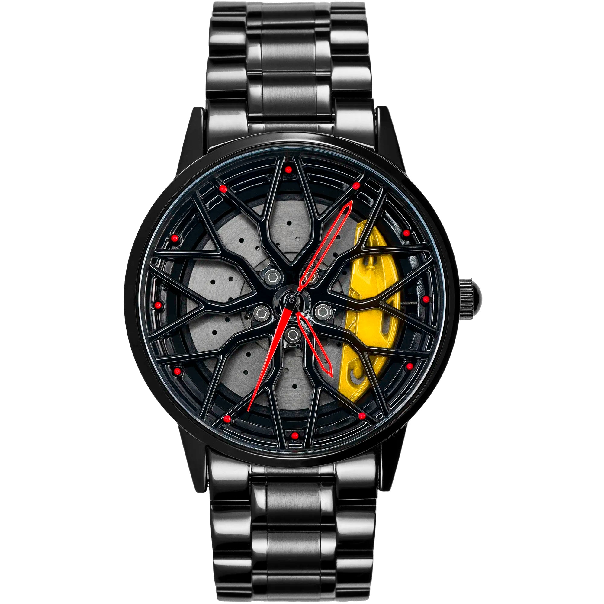 HMNWatch Petronas G63 non-spinning wheel watch Mercedes car rim watches AMG rim watches AMG wheel watches G63 non-spinning Rim watches