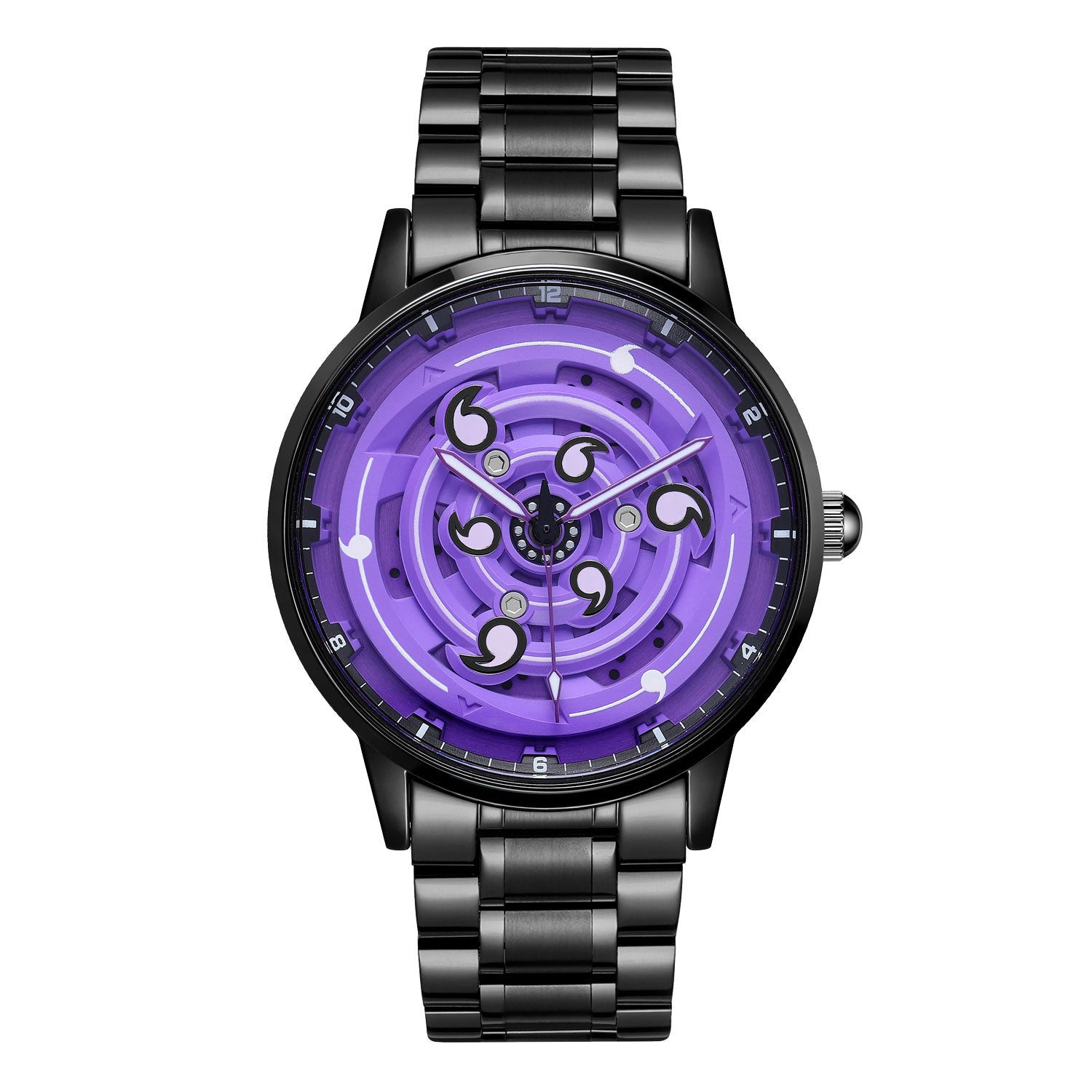 Sasuke Rinnegan – Purple Six-Tomoe Spinning Watch