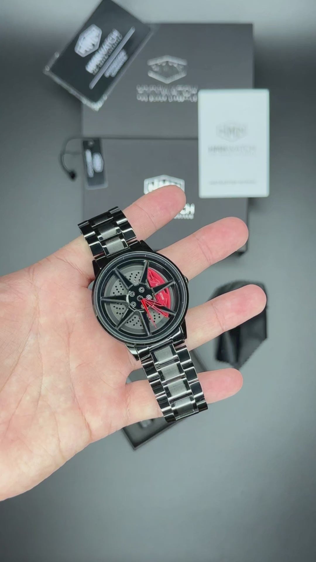 HMNWatch Shelby GT500 Mustang GT500 wheel watches Ford mustang rim watches