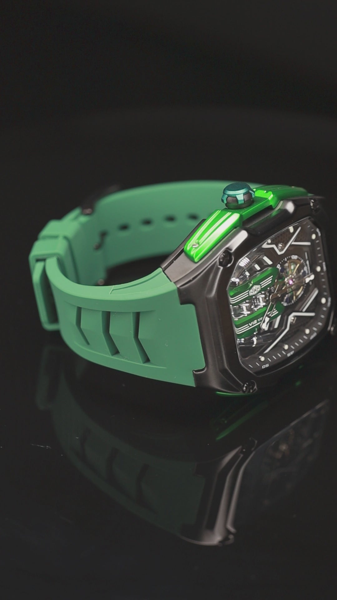 V12 Engine Watch HMNWatch