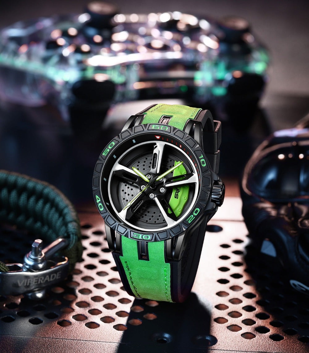HMNWatch Bavaria RS7 nylon leather sporty