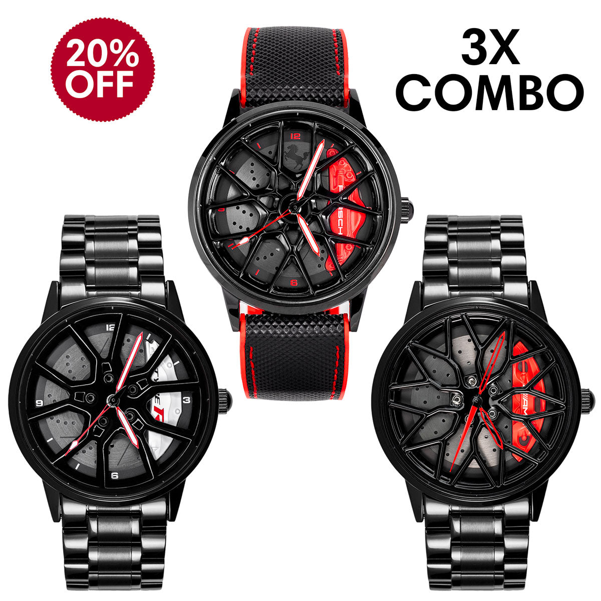 Combo 3x - 20 % de réduction supplémentaire