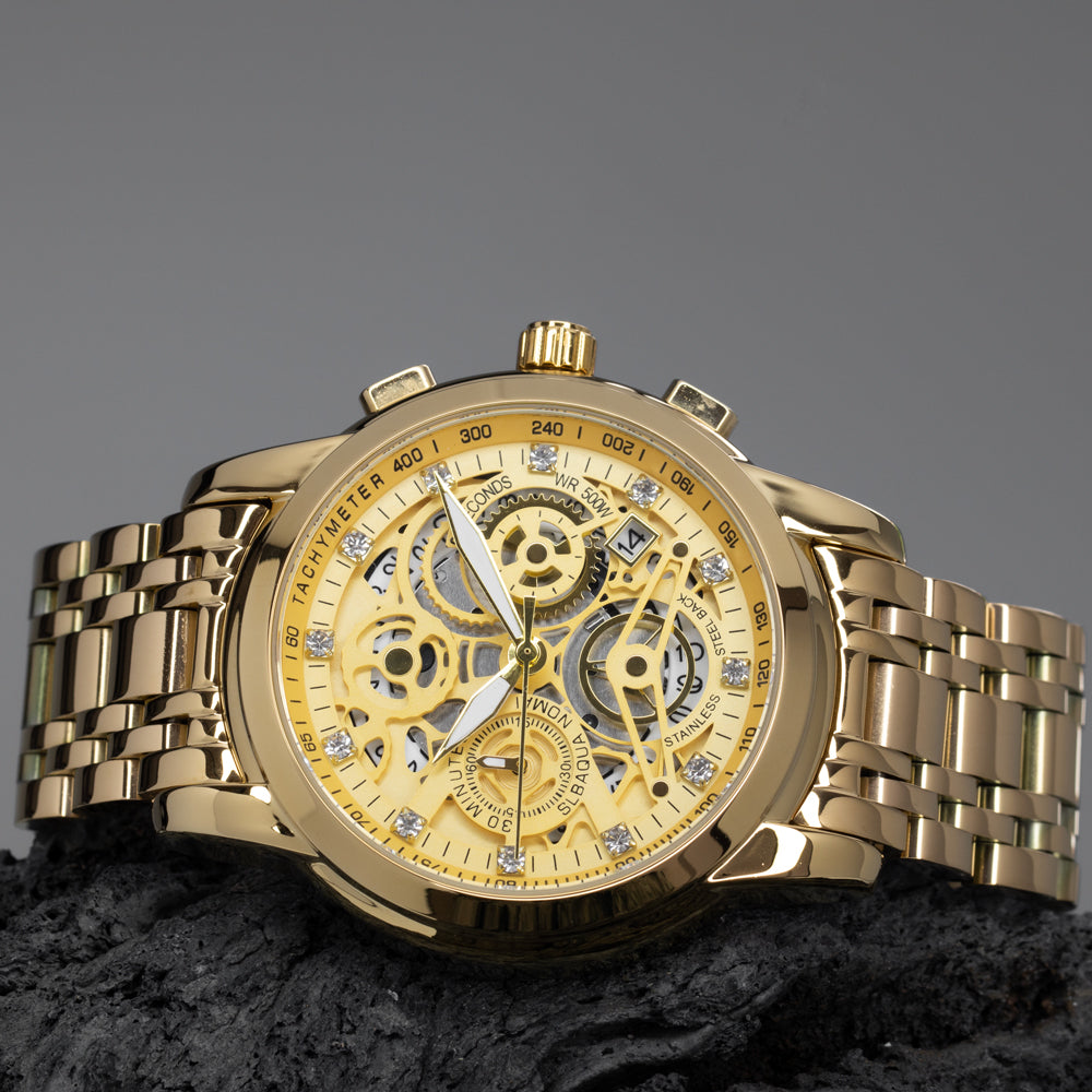 RARE Vintage Le Jour VIRGO Zodiac Gold Toned Quartz Watch Unisex 32mm | eBay