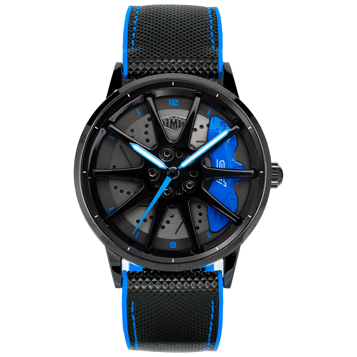 Subaru Watch HMN BRZ Performance - Spinning Subaru Wheel Watch for Men – HMNWatch