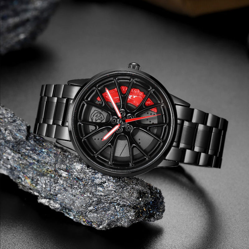 Dodge Watch HMN Hellcat SC707 - Dodge Hellcat Wheel Watch – HMNWatch