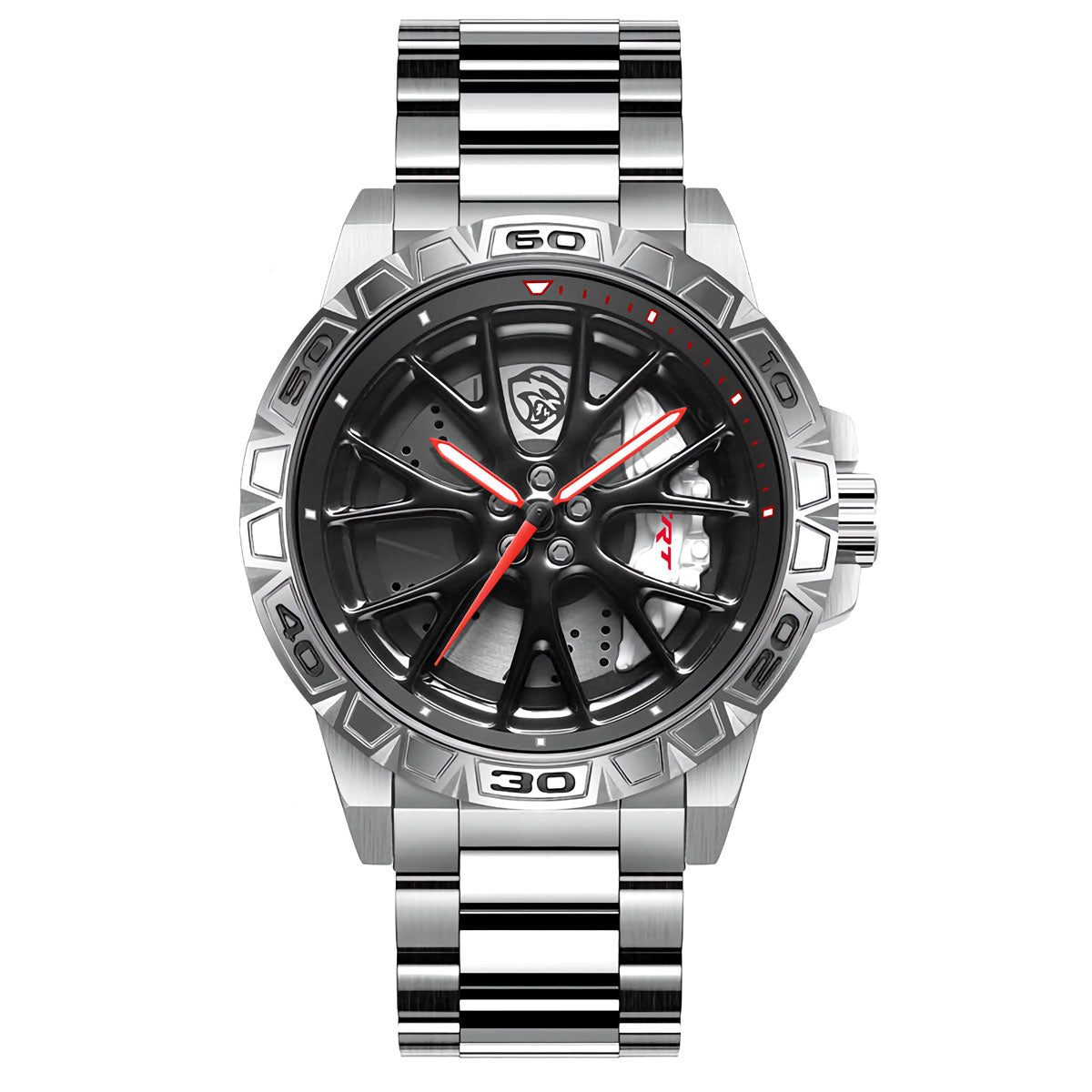 Dodge Watch HMN Hellcat SC707 - Dodge SRT Hellcat Wheel Watch - 48 mm – HMNWatch