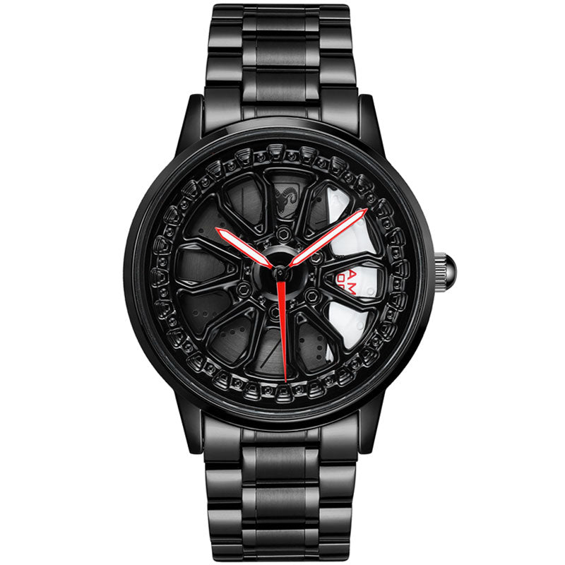 dogde ram car wheel watch white