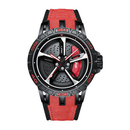 HMNWatch Bavaria RS7 Sporty Watch Audi rs7 rim watch leather strap