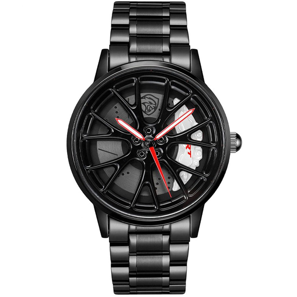 dodge srt hellcat car wheel watch
