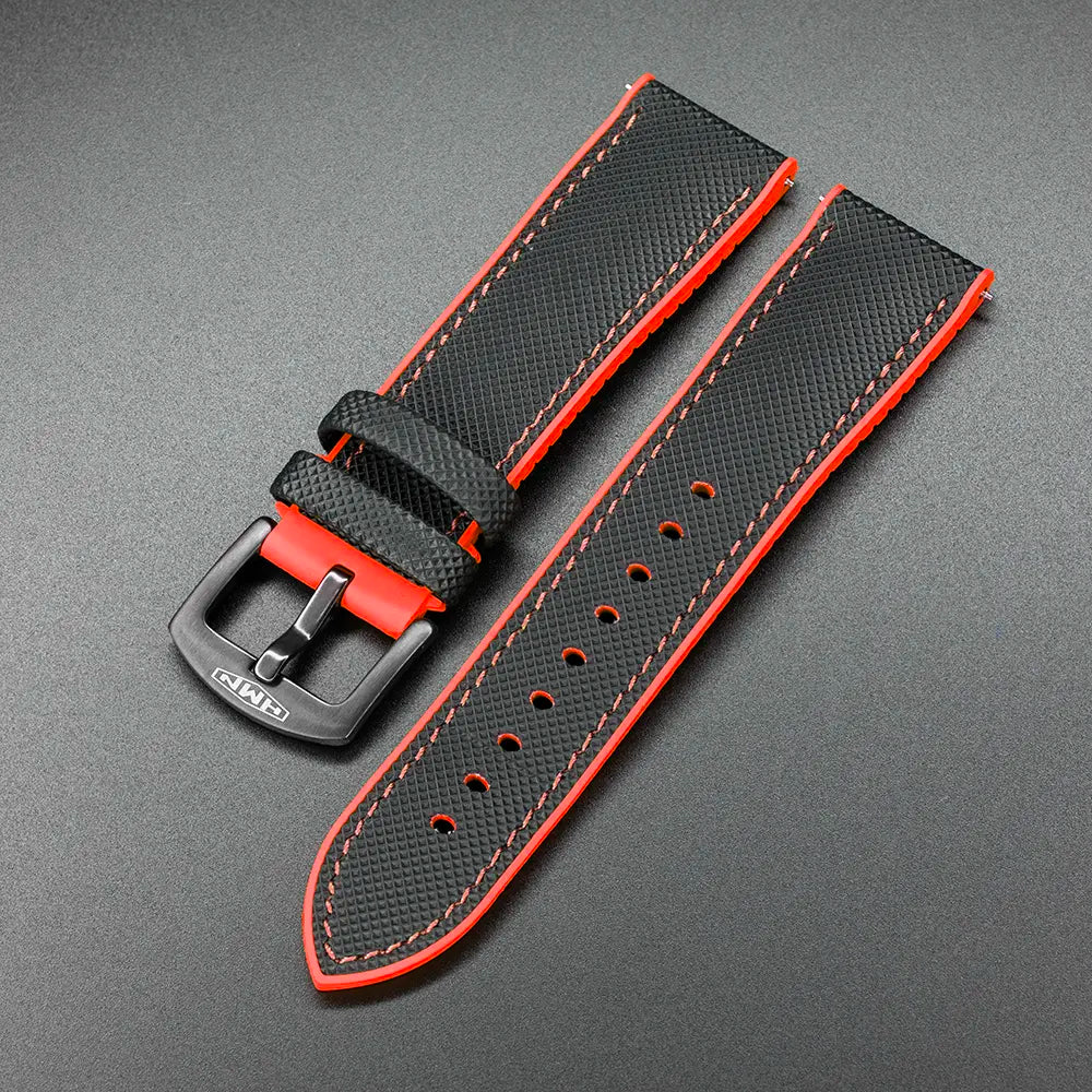 HMNWatch premium strap, premium rubber watch strap