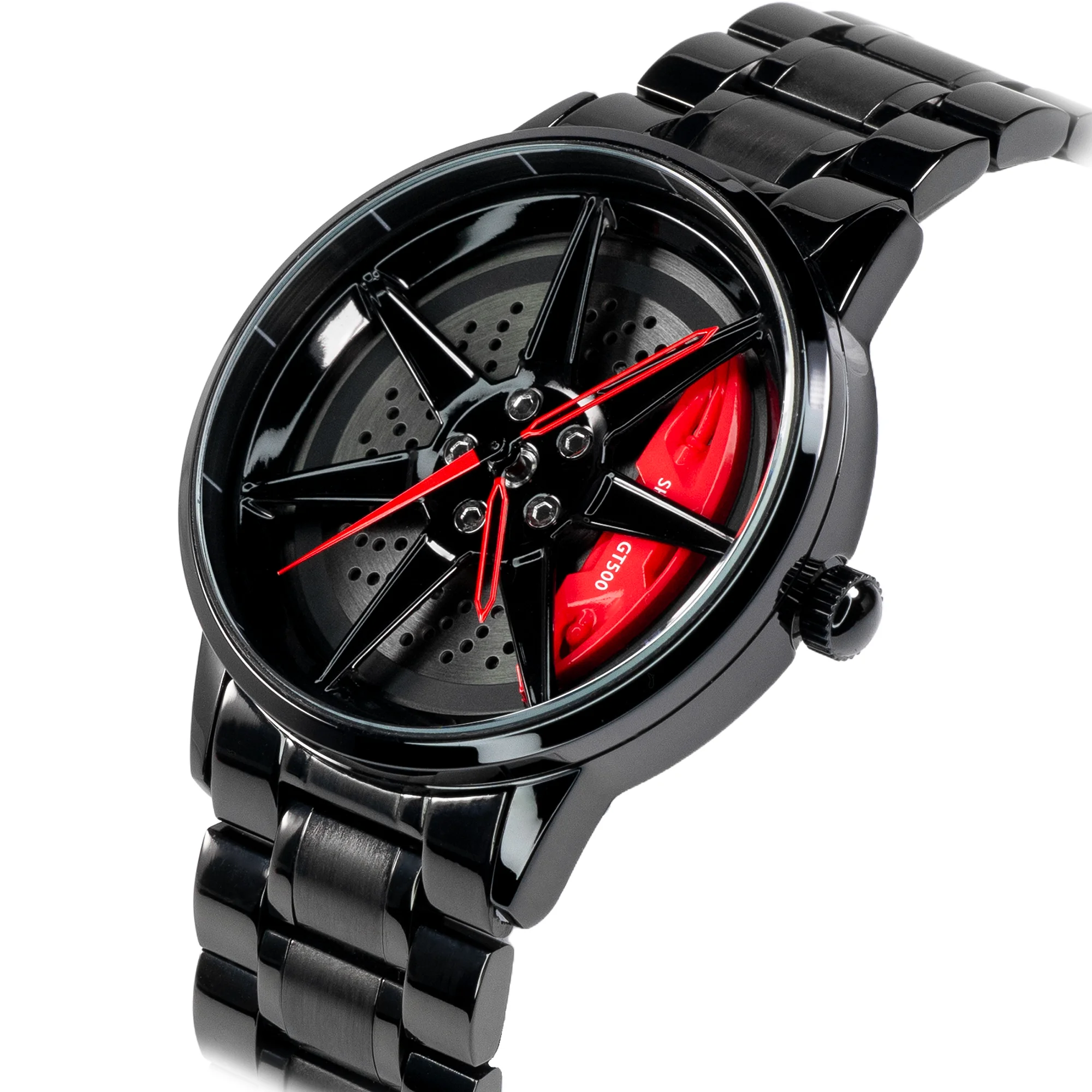 Men's Car Wheel Watch Fashion Sport Watch Quartz Mesh Rim Hub Watch |  Fruugo NO