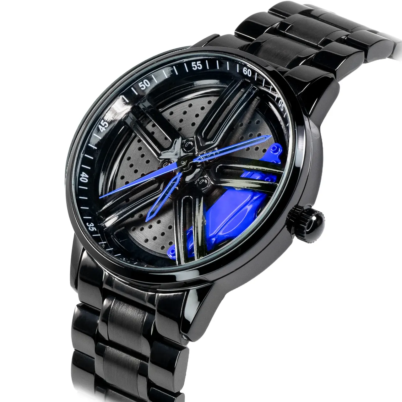 HMNWatch corvette c8 rim watch, chevrolet c8 wheel watch