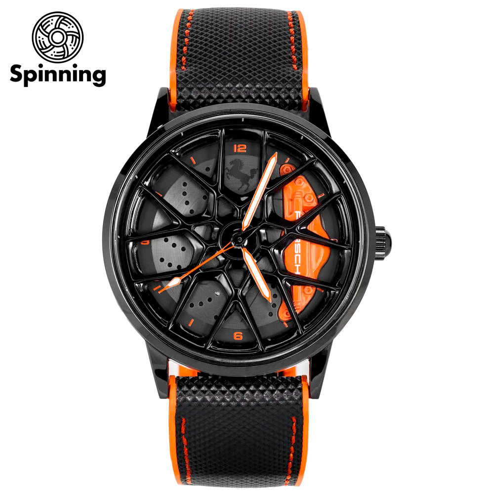 HMNWatch HMN Boxster Spyder 718 Watch Porsche rim watch Porsche wheel watch Porsche car rim watches Spyder RS Watch Porsche 718 Watch