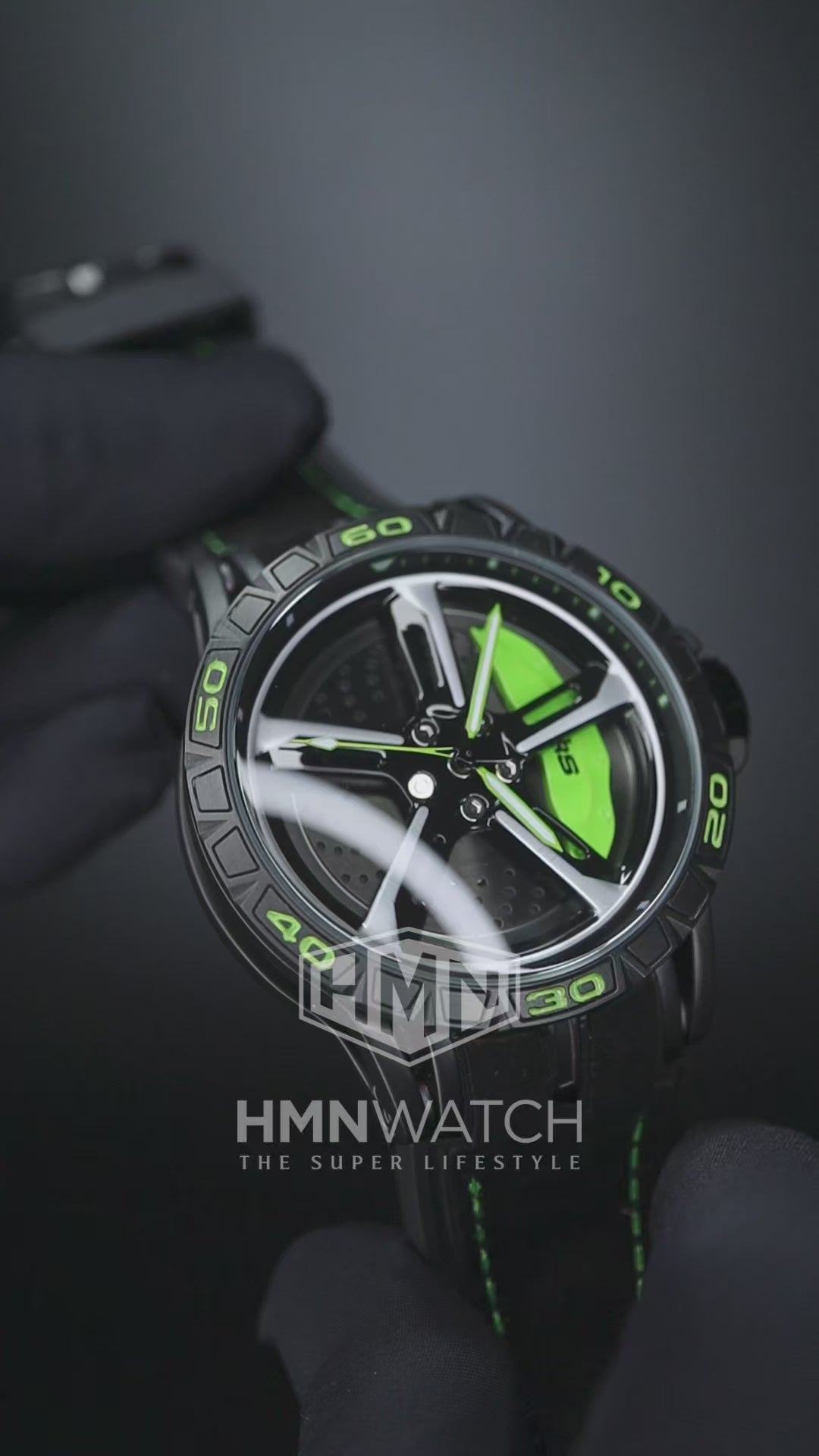 HMNWatch Bavaria RS7 Sporty Audi RS7 rim watches Audi rs7 wheel watch Audi rs7 car rim watch